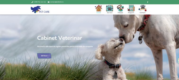 Veterinary website